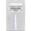 Basix Rubber Works Beginners Butt Plug-Clear